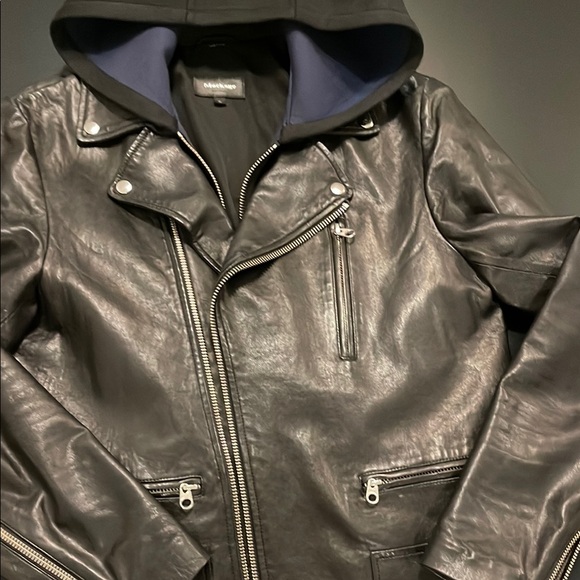 Mackage Magnus 2-in-1 Leather Biker Jacket - Picture 2 of 8